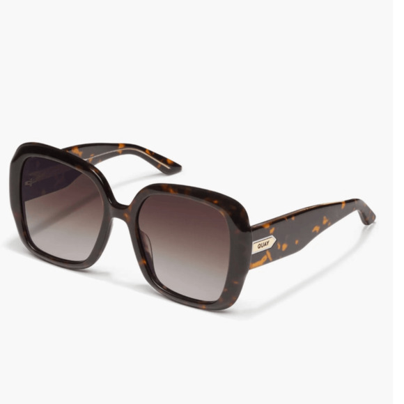 NEW! Rare Quay Australia Full Glam Tortoise Shell Sunglasses main image 8